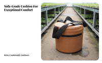 Multipurpose Wearable Gardening Stool Lightweight Wearable Garden Stool Long-Lasting for Gardeners, Beachcombers, Clamming, Beach
