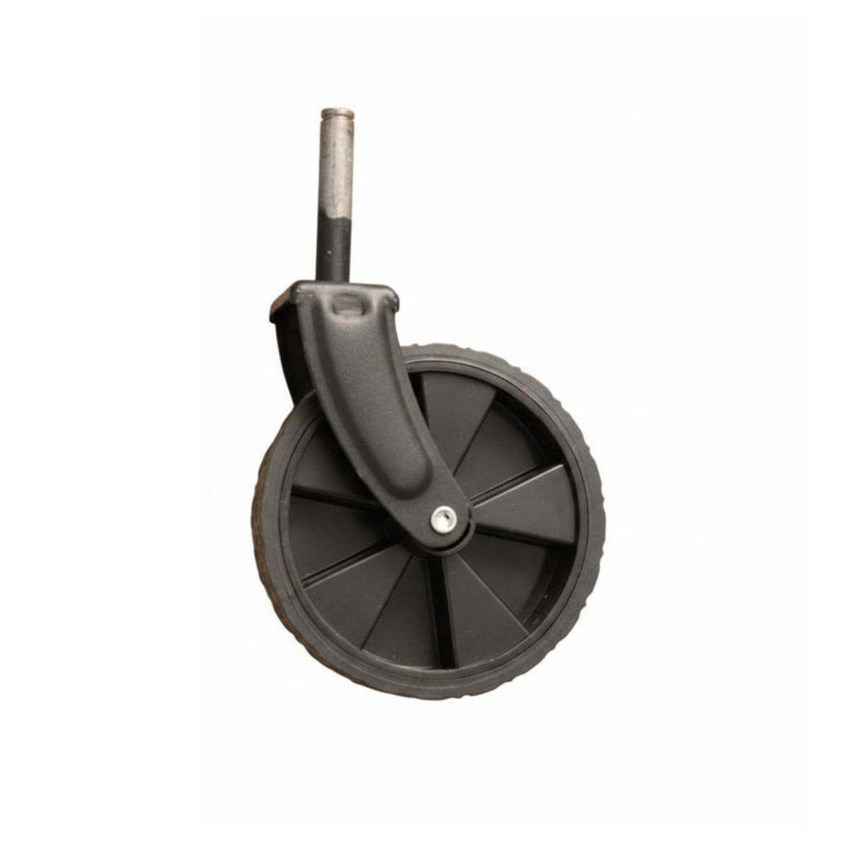 Camping Cart Wheel Black Replacement Wheel Hardware for Yard Working