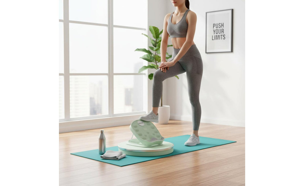 Leg Stretching Board Non-Slip Design Calf Stretcher Board Comfortable Heel Pad Leg Stretching Device for Runners, Athletes, Home Gym, Office