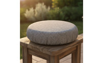 Stool Cushion Cover Soft Stool Cover with Elastic Skirt Comfortable for camping, Patio