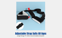 Ski Board Shoulder Strap, Adjustable, Double Board Carry, Foam Shockproof Pad, Multi-Design, For Adults & Kids