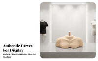 Plastic Shoulder Support Base Smooth Hairdressing Head Form Base Molded for Salon Practice
