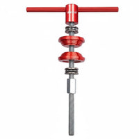Aluminum Alloy Bottom Bracket Press Tool Stable Handle Headset Press-in Tool Labor-Saving Bike Repair Equipment Wear-Resistant for Cyclists, Workshop, Garage