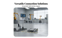 Waterproof USB Foot Pedal Plug and Play Wireless Foot Controller Long-Lasting Hands-Unrestricted Keyboard Pedal Wide Compatibility for Machine Operators, Factory Workers, Factories, Assembly Lines, Workshops, Office