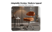 Adjustable Height Padded Low-Back Swivel Chair Rolling Wheels Vanity Stool Sturdy Base Utility Seating Ergonomic Support for Not on Ice Workers, Nail Technicians, Dorm Room, Beauty Salon, Bedroom, Medical Not on Ice