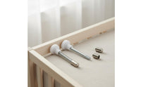 Sturdy Crib Gate Latch Pin Easy to Install Coil Loaded Pin for Baby Cribs