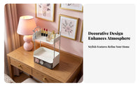2-Tier Vanity Rack Stable Frame 2-Tier Countertop Organizer Sturdy Construction