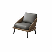 Minimalist Design Curved Shell Armchair Versatile Design Reception Seating Stable Construction Commercial Furniture Easy to Clean for Business Owners, Interior Designers, Hotel Lobby, Coffee Shop, Home Office, Living Room