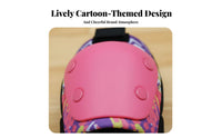 6 Pieces Thickened Padding Turtle Shell Safety Pads Shock Resistant 6 Piece Safety Gear Set Shock Absorbing for Boys, Skateboarding