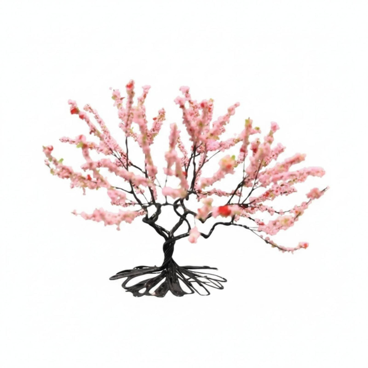 Bendable Branches Wire Frame Model Tree Handmade Miniature Landscape Tree with Base Realistic Design Sand Table Scenery Sturdy Construction for Hobbyists, Architects, Dioramas, Train Layouts