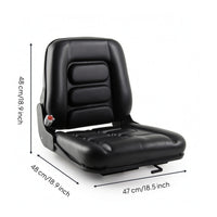 Forklift Seat with Adjustment Lever Adjustable Forklift Seat Comfortable