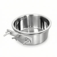 Spill-Resistant Dog Bowl with Mounting Bracket Mountable Dog Crate Bowl Long-Lasting Sturdy for Dogs
