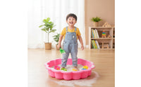 Sand and Water Play Basin Versatile Sensory Activity Tray Easy-to-Clean Sandbox Container for Kids