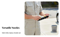 Coded Nozzle Set Stainless Steel & Brass Construction Color Coded Pressure Washer Tips Portable Clip