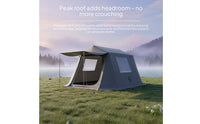Easy to Clean Family Cabin Tent upf50 Sun Protection Portable Cabin Tent Spacious Outdoor Shelter Large for Camping
