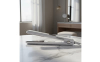 Adjustable Intensity High-Frequency Hair Straightener No-Heating Plate Infrared Hair Straightener Built-in Display Flat Iron Control Buttons