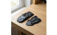 2 Pieces Underbody Guard Wear-Resistant-Resistant RC Chassis Guard Lightweight RC Gearbox Protector for Hobbyists