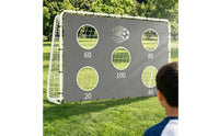 Football  Scoring Target Cloth Portable Soccer Goal Target Sheet Athletic Gear for Backyard, Beach