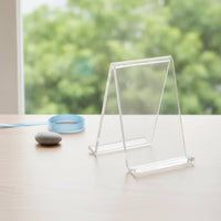 Folding A-Shaped Display Stand Thick Base Double-Sided Display Stand Stable Double-Sided Sign Holder Sturdy for Retailers