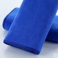 Extremely-Thick Microfibre Cloths for Car Cleaning, Anti-Shed Towel with Bound Edges, High Absorbency 30cm x 70cm Car Drying Towel, Microfiber Towel