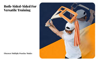 Builds Muscle Memory Double-Sided Swing Practice Stick Provides Strike Feedback Golf Swing Practice Aid Warm-up Tool for Beginners, Indoor