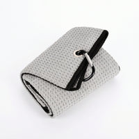Golf Towel with Carabiner Clip Absorbent Waffle Weave Golf Towel Fast-Drying Portable for Golfers, Outdoor Sports