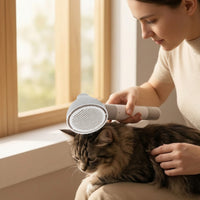 Pet Grooming Dryer Brush 2-in-1 Pet Dryer Brush Dog Grooming Blower 3-Speed Detangling for After Bath