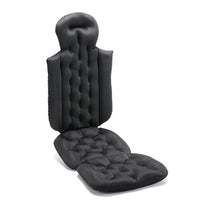 Padded Bathtub Cushion with Backrest Non-Slip Bathtub Backrest with Seat Pad Supportive Bath Mattress with Suction Cups for Adults, Home Spa