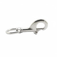 Single End Swivel Hook Rust-Proof Swivel Eye Bolt Snap Heavy Duty for Pet Leash, Keychain, Boating