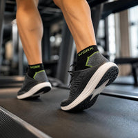 Men's Athletic Low Cut Socks Breathable Moisture Wicking Odor Resistant Ankle Socks for Summer