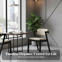 Z-Shaped Side Chair sturdy Wood Construction Seating Furniture Nordic Design Comfortable for homeowners, Business Owners, Office
