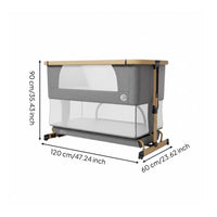 Foldable Infant Sleeper Easy to Fold Adjustable Infant Sleeper Multifunctional