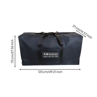 Boat Storage Bag Reinforced Boat Carry Bag with Handles Spacious