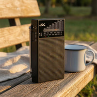 Multiband Portable AM AM and Frequency Modulation Shortwave Radio Compact Mini Retro Radio Built-in Speaker