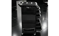 Lockable Salon Storage Effortless Cart to Move Salon Trolley Cart Space Saving Hair Stylist Trolley for Hairdressers, Barbershop
