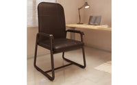 Sled Base Chair Black Conference Chair High Back Furniture for Professionals, Students, Home Office, Waiting Room