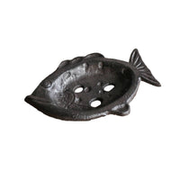 Cast Iron Soap Dish Rustic Piscine Soap Dish Decorative Household Item for Washroom