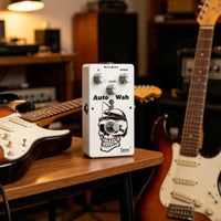 Compact Auto Wah Pedal Pocket-Sized Wah Pedal Intuitive Controls Stompbox True Bypass for Guitarists, Bassists, Pedalboard
