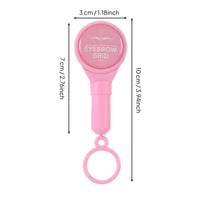 Pre-Pigmented Brow Mapper Lines Eyebrow Mapping String Balanced Brows Eyebrow Grid Tool for Beginners