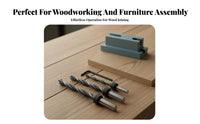 14 Pieces High Accuracy 15 Degree Woodworking Jig Easy to Use Pocket Hole Jig Kit Long-Lasting for Furniture Builders, DIY Enthusiasts