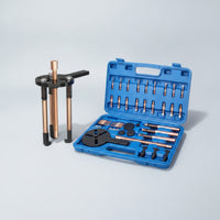 Bearing Puller Kit with Case Heavy-Duty Bearing Puller Black Oxide-Coated