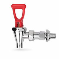 Boiling-Water Faucet Heat-Resistant Hot-Water Dispenser Tap Faucet with Curved Spout Instant Low Lead for Commercial Kitchens