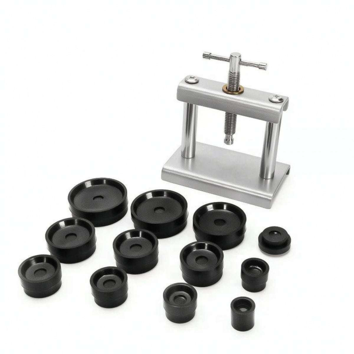 Watch Case Press Threaded Watch Press Tool Manual for Jewelers, Workshop