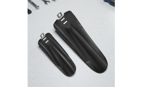 Child Bike Mudguard Set Black Kids Cycle Mudguards Child Bike Fenders Easy to Install Mudguards with Mounting Tabs Curved