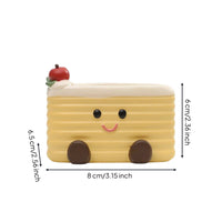 Cute Succulent Planter Playful Cartoon Planter Whimsical Succulent Flower Pot Compact for Students, Desk, Dorm Room