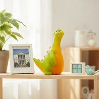 Cartoon Dinosaur Piggy Bank Glossy Dinosaur Money Bank Decorative Figurine Safe for Boys, Girls, Desk, Nursery