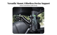 Motorcycle Side Mirror Ph Single Mount Easy Insta Wi Wiwill Ation Car Headrest Ph Single Holder 360° Rotatable Long-Lasting