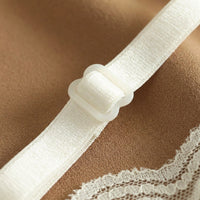 Strapless Bras for Women with Lace Coverage and Push Up Support, Convertible Backless with Adjustable Straps for Large Breasts