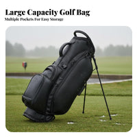 Ultralight Golf Stand Bag Portable Lightweight Golf Stand Bag Stable Support for All Genders, Golfers, Outdoor, Driving Range