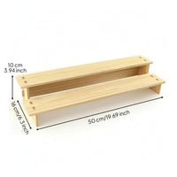 Tiered Display Shelf Tabletop Tiered Display Stand Multifunctional for Collectors